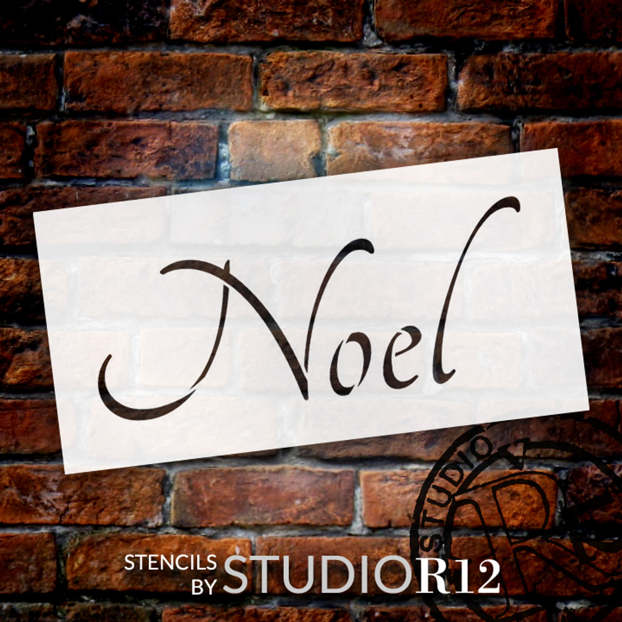 Noel - Graceful - Word Stencil - 6" x 3" - STCL1391_1 by StudioR12