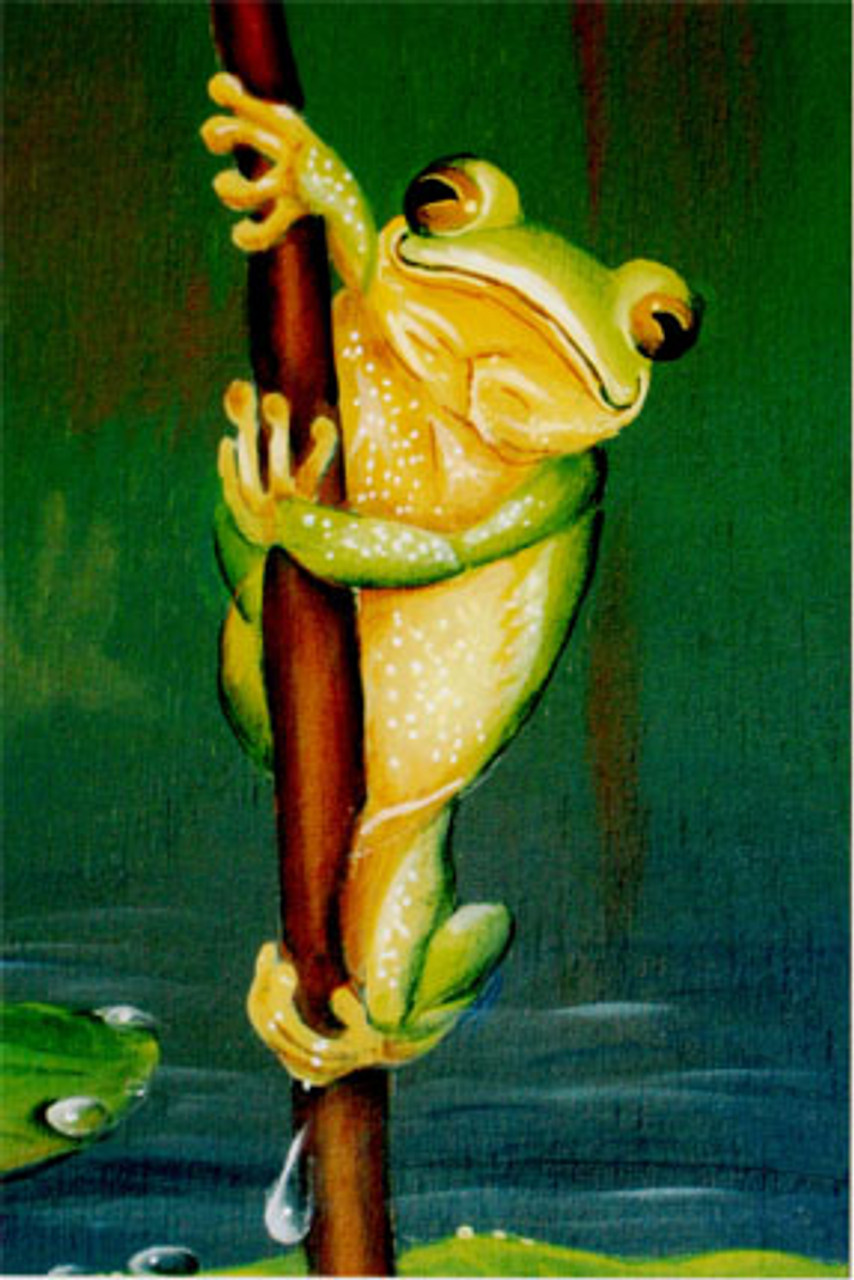Frog & Water Lily - E-Packet - Karen Hubbard
