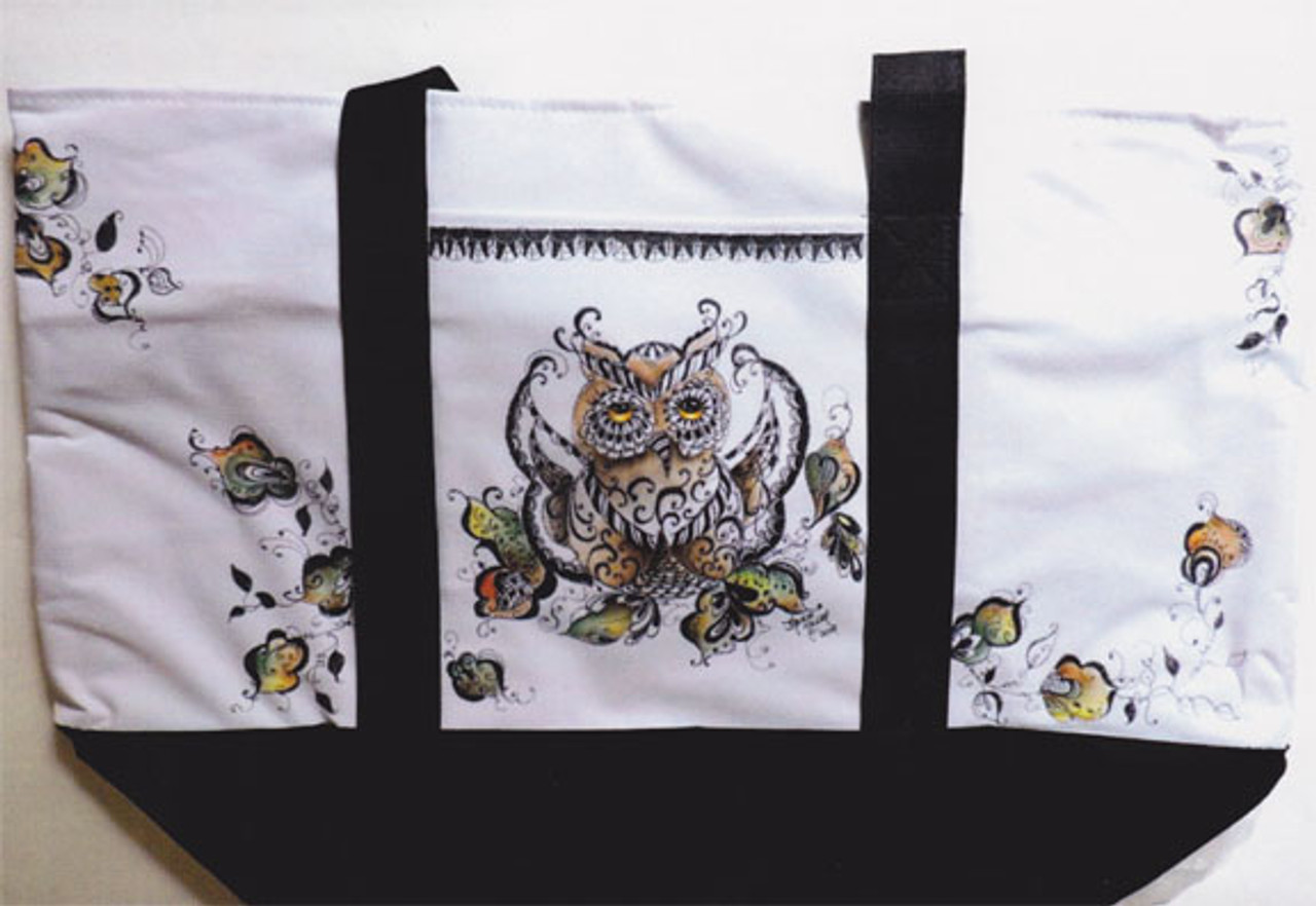 "Jan" Tangle Owl - E-Packet - Janice Miller