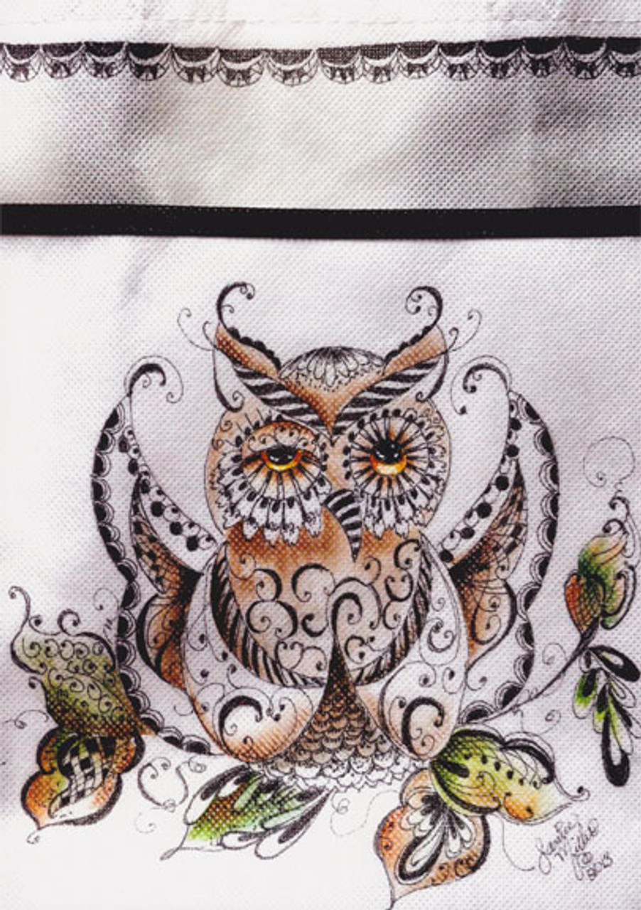 "Jan" Tangle Owl - E-Packet - Janice Miller