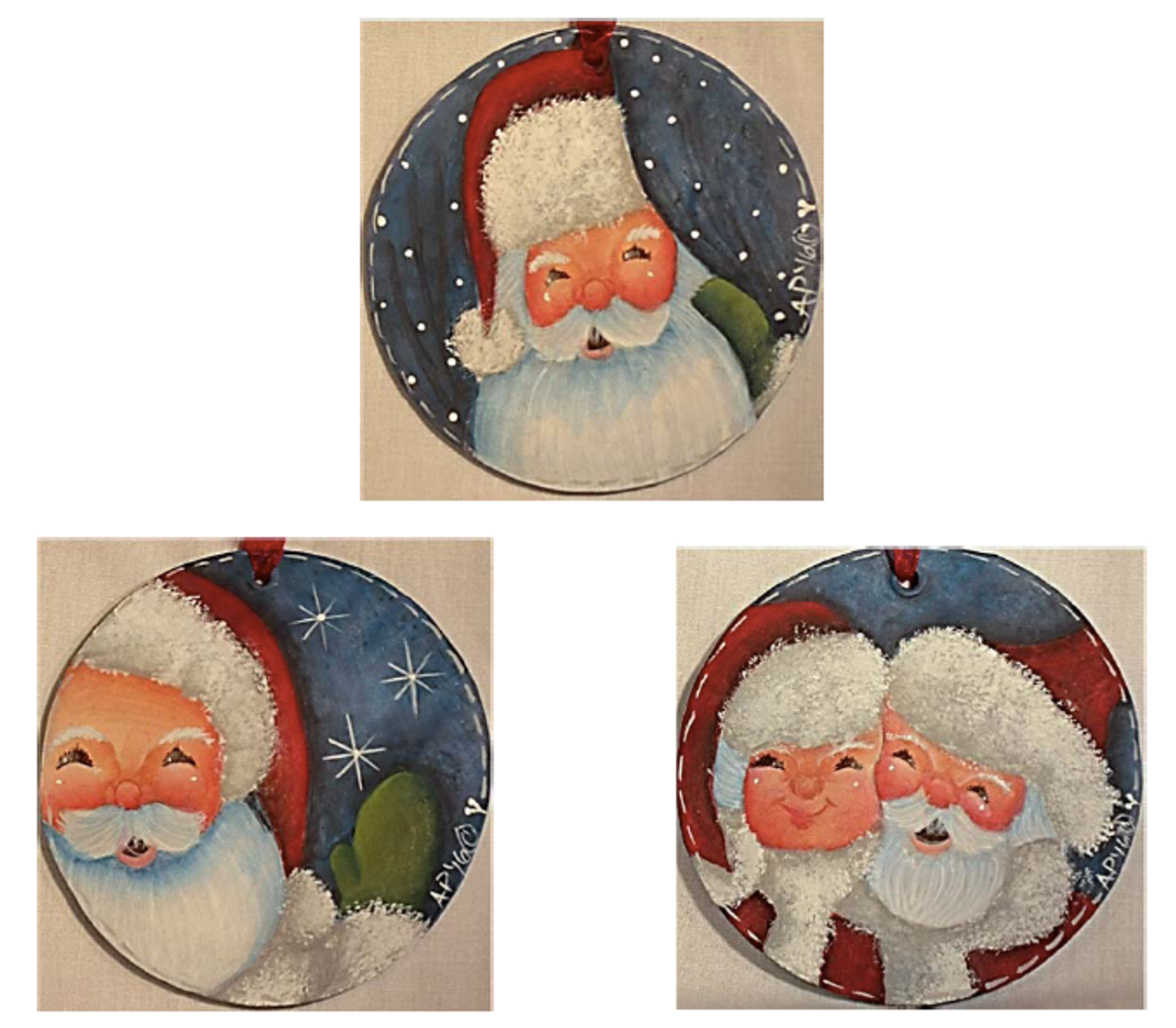 The Many Faces of Santa - E-Packet - Ann Perz