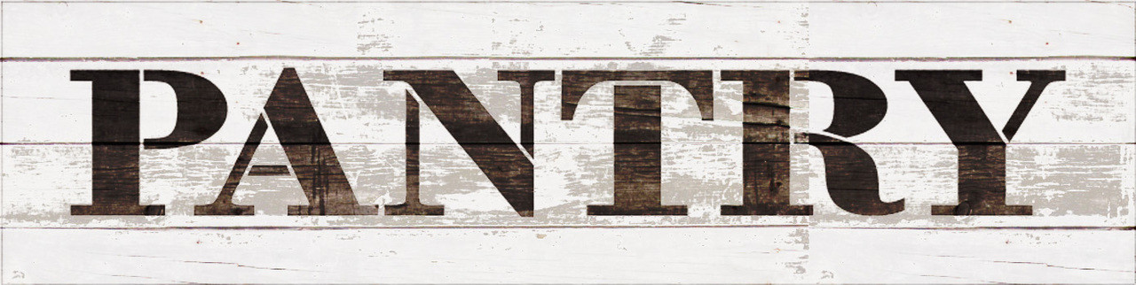 Pantry - Farmhouse Serif - Word Stencil - 24" x 6" - STCL1955_4 - by StudioR12