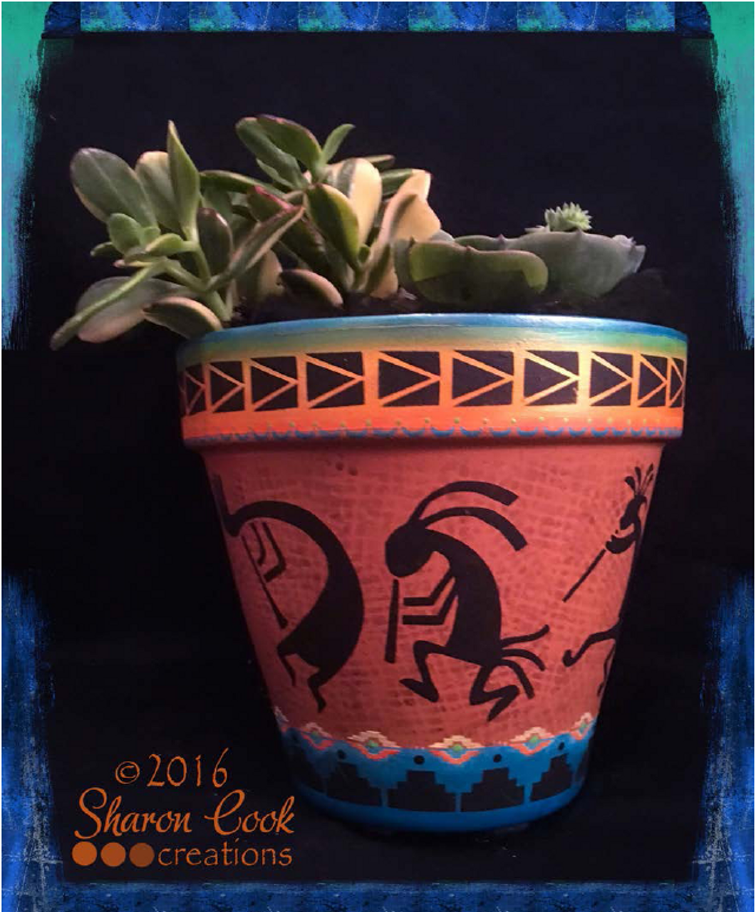 Southwestern Kokopelli - E-Packet - Sharon Cook