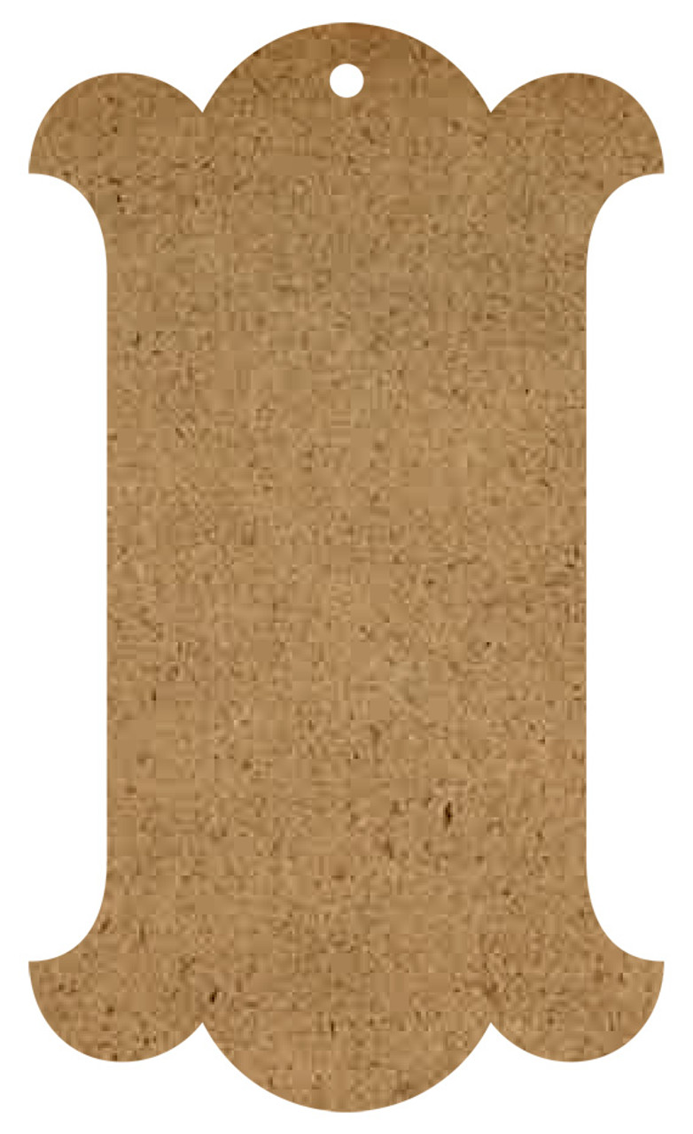 Georgian Wood Tag Surface - Jumbo - 28"