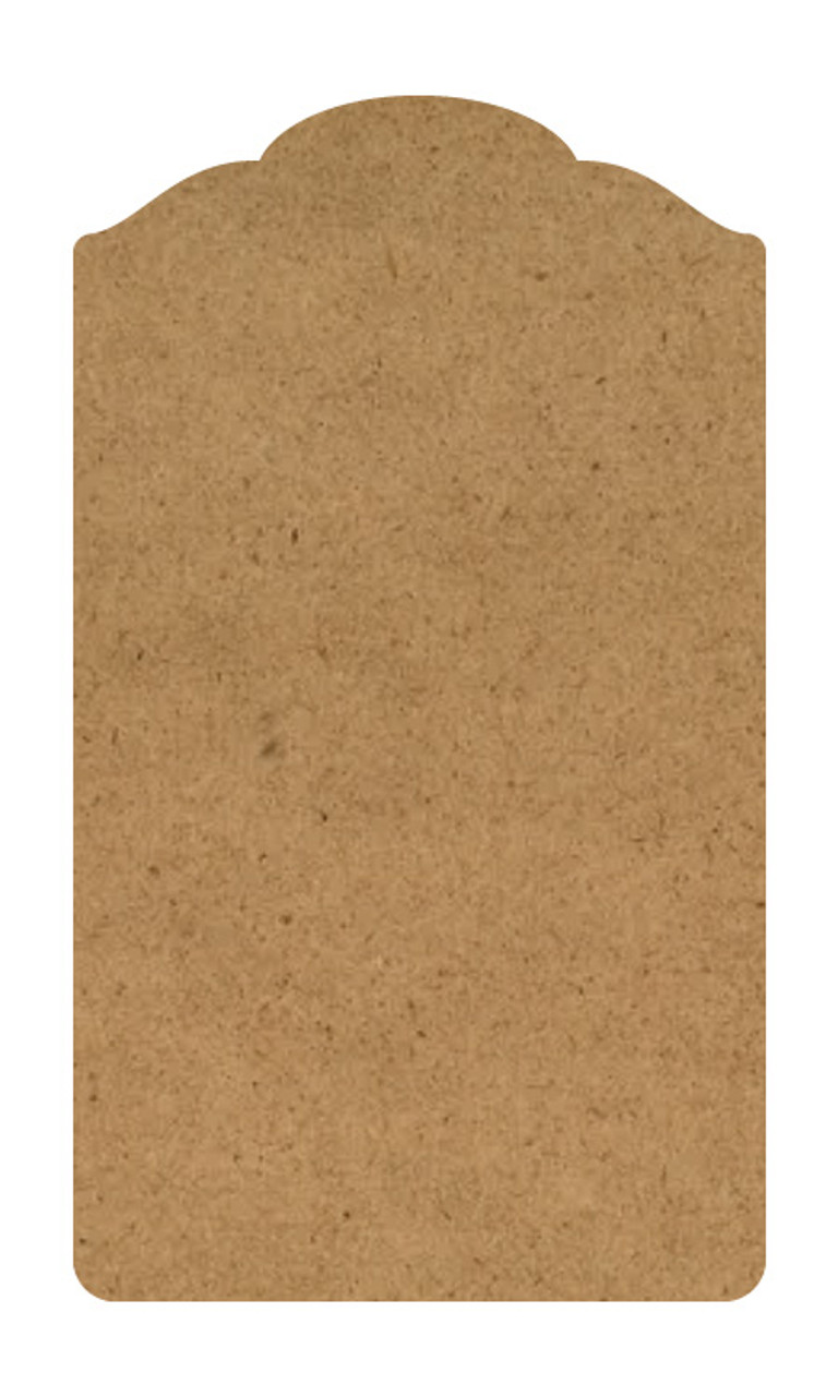 Colonial Wood Tag Surface - Medium - 15"