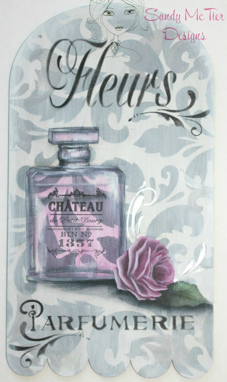 Mixed Media Fleurs Parfumerie - E-Packet - Sandy McTier