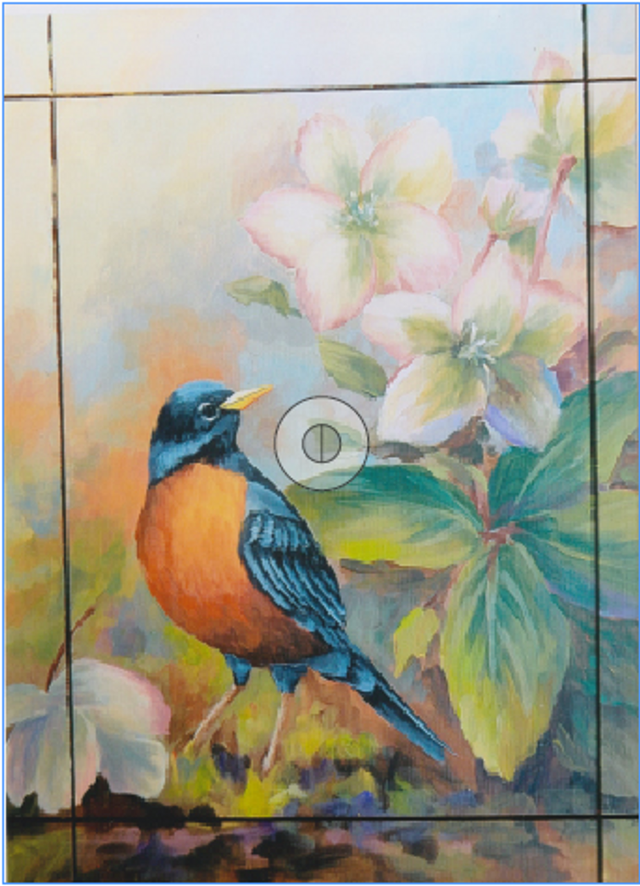 Robin and Roses - E-Packet - Patty Stouffer