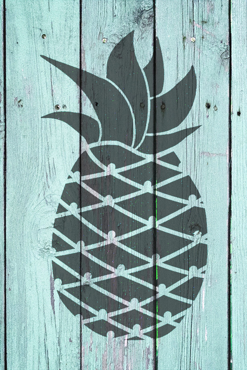 Pineapple  - Art Stencil - 14" x 24" - STCL2116_4 - by StudioR12