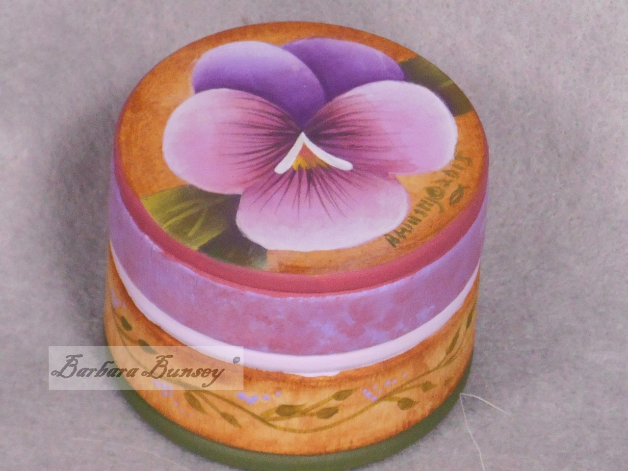 Simple Pansy - E-Packet - Barbara Franzreb-Bunsey