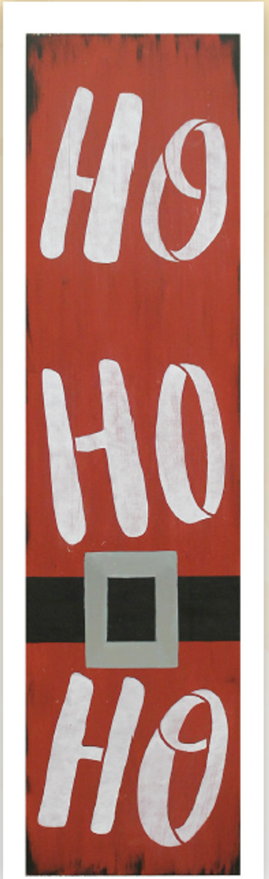 Ho Ho Ho Tall Porch Sign E-Packet - Patricia Rawlinson