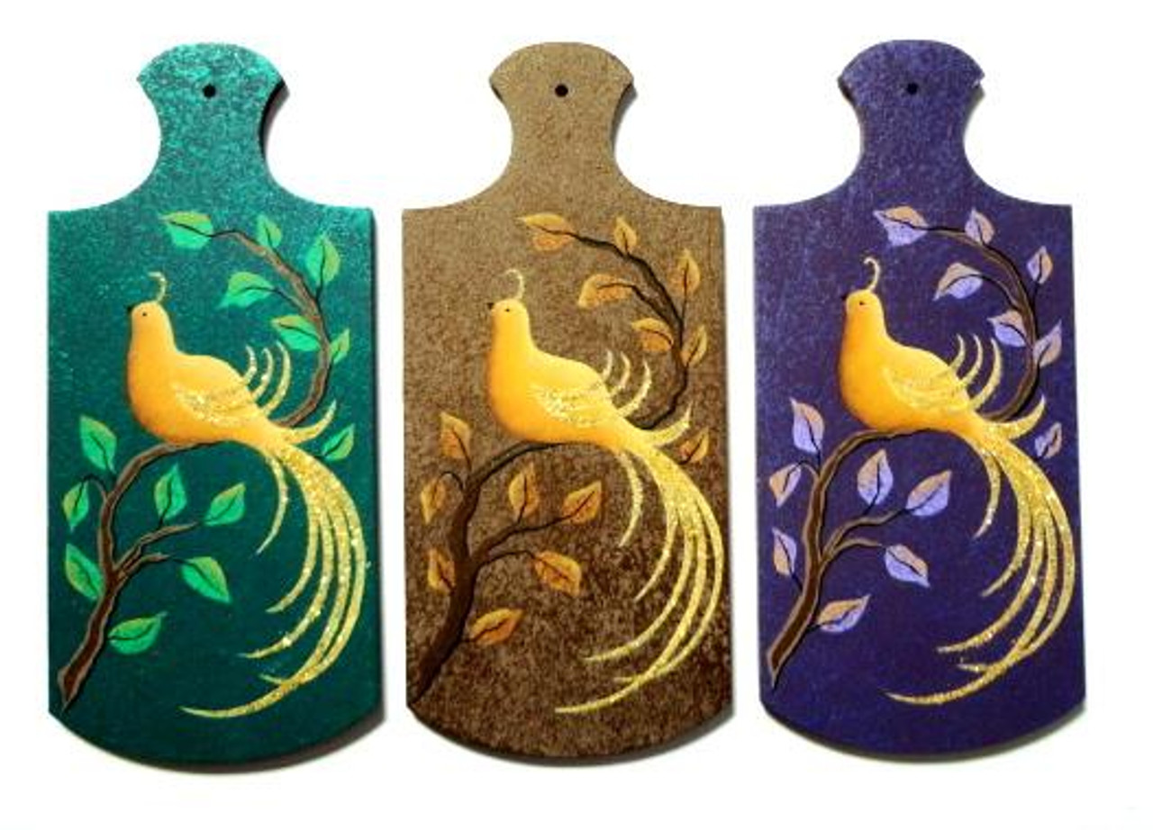 Yellow Birds & Pears Ornaments - E-Packet - Susan Cochrane