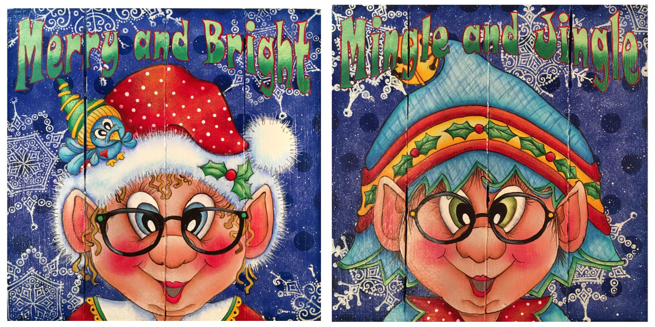 Merry and Bright & Mingle and Jingle - E-Packet - Sharon Cook