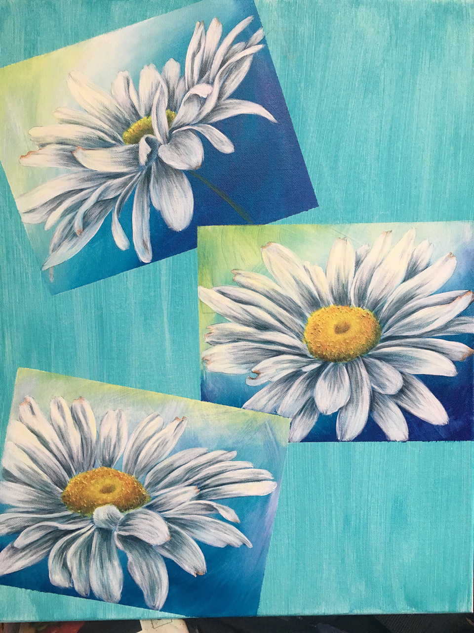 3 in 1 Daisies - E-Packet - Debra Welty