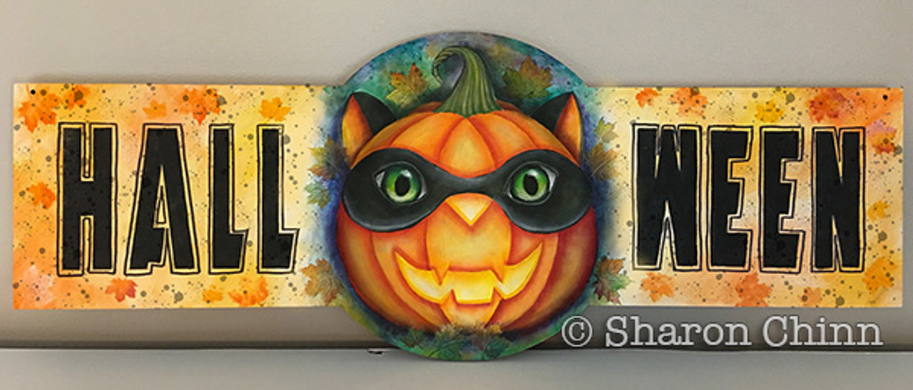 Halloween Cat-O-Lantern- E-Packet - Sharon Chinn