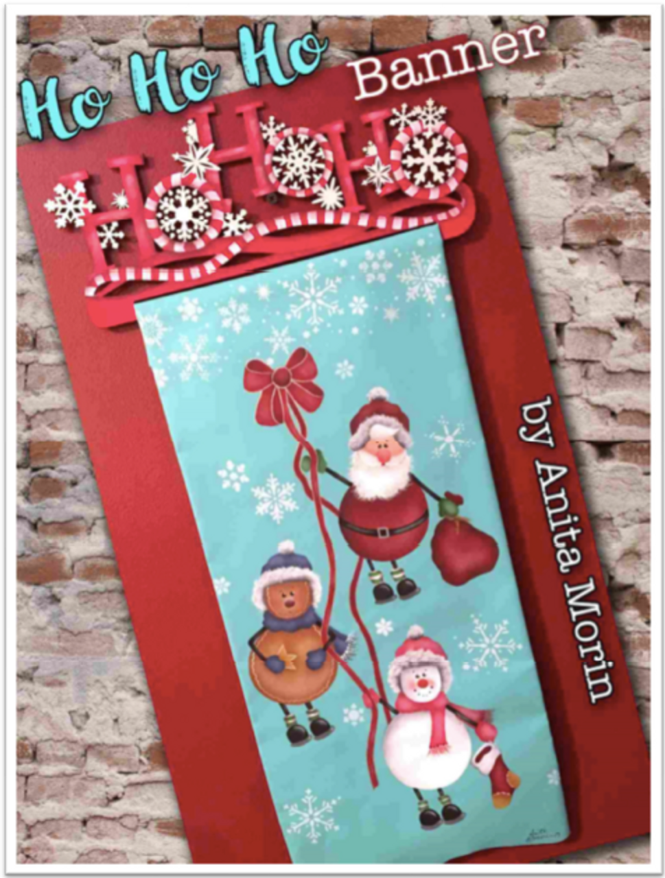 Ho Ho Ho Banner - E-Packet - Anita Morin