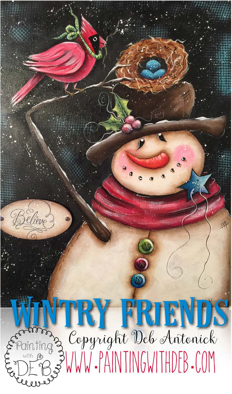 Wintry Friends - E-Packet - Deb Antonick