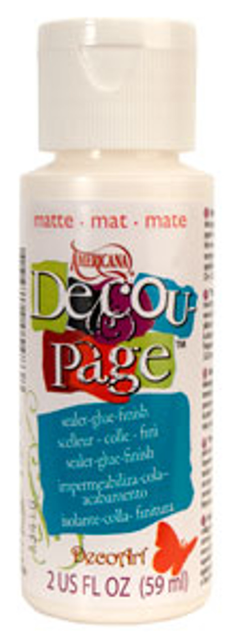 DecoArt Decoupage - Matte | 2 oz. - 8 oz. | MDMS113