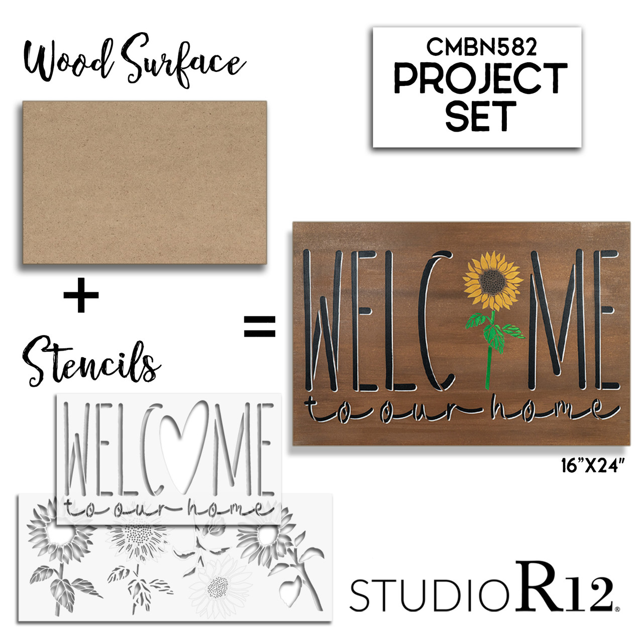 Welcome Sunflower Project Set | CMBN582