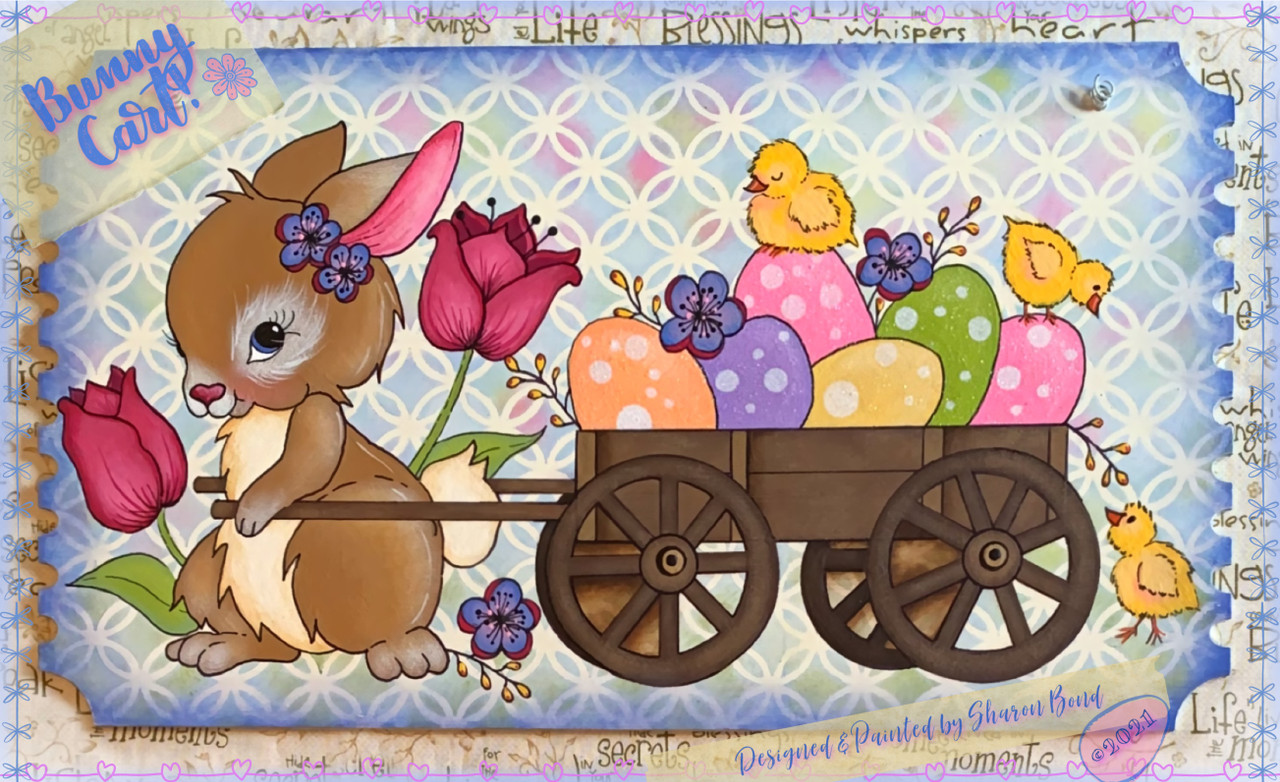 Bunny Cart! - E-Packet - Sharon Bond