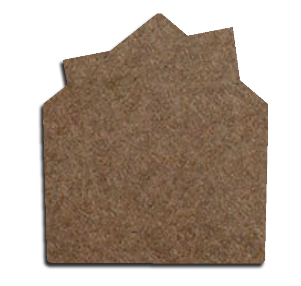 Envelope with Card MDF Wood Surface | BRWD071