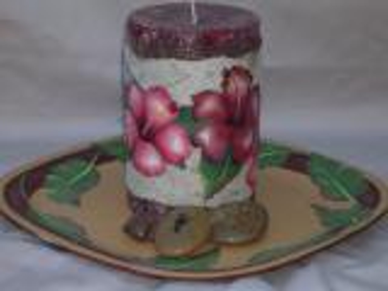 Hibiscus Candle Wrap and Plate - E-Packet - Patricia Rawlinson