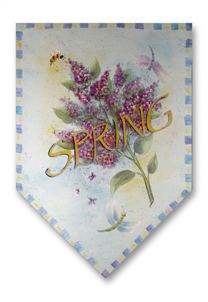 Spring Lilacs Banner E-Packet - Patricia Rawlinson