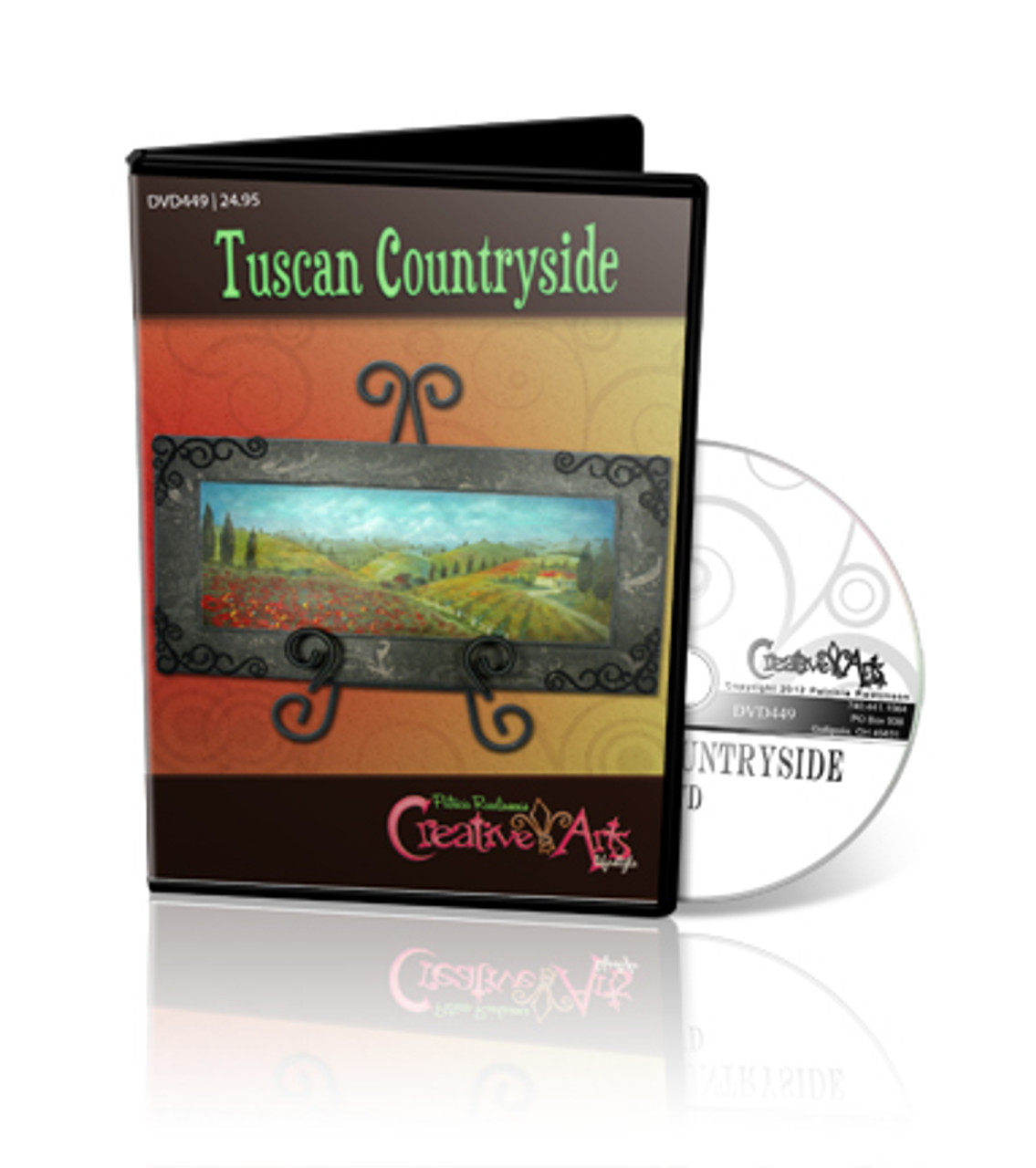 Tuscan Countryside DVD & Pattern Packet - Patricia Rawlinson