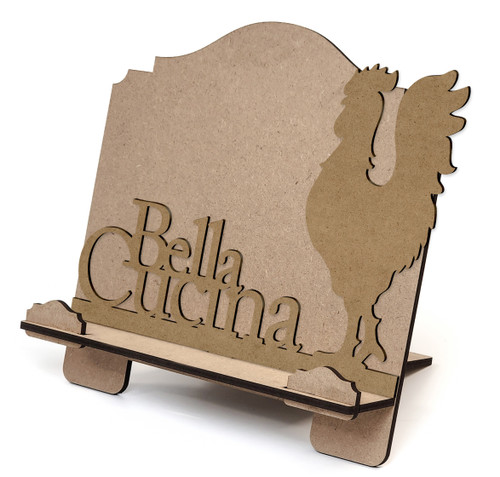 Bella Cucina Cookbook and Tablet Stand Insert Panel