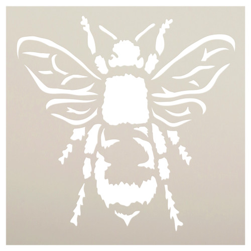 Basic Bee - Art Stencil - 12" x 12"