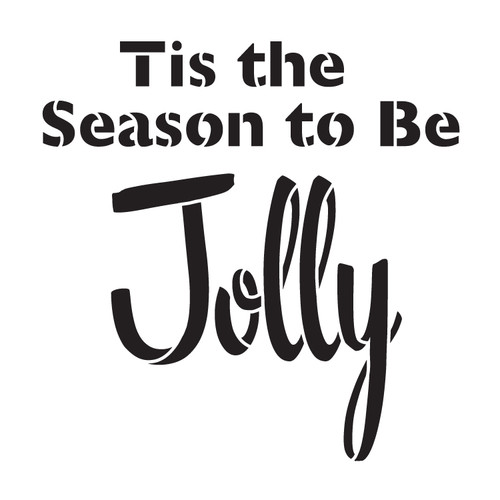 Tis the Season - Fun - Word Stencil - 12" x 12" - STCL1375_3 by StudioR12