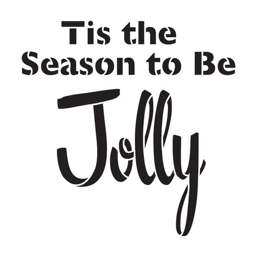 Tis the Season - Fun - Word Stencil - 15" x 15" - STCL1375_4 by StudioR12