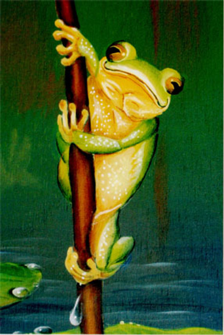 Frog & Water Lily - E-Packet - Karen Hubbard