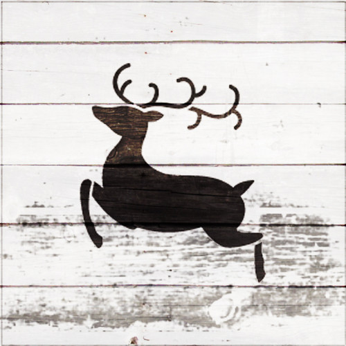 Christmas Shapes Stencil - Flying Reindeer - 11" x 12" - STCL1547_4 - by StudioR12