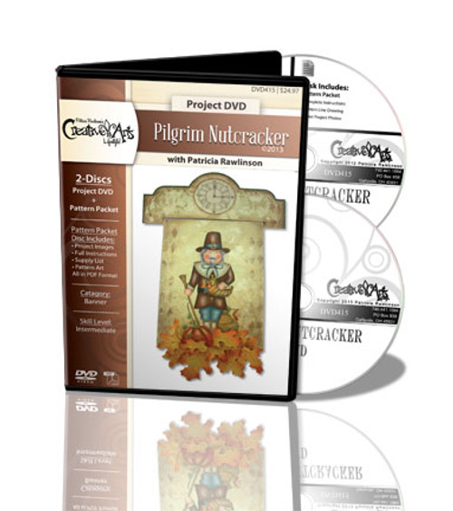 Pilgrim Nutcracker DVD & Pattern Packet - Patricia Rawlinson