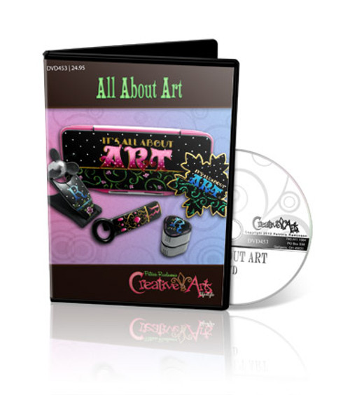 It's All About Art Set DVD & Pattern Packet - Patricia Rawlinson