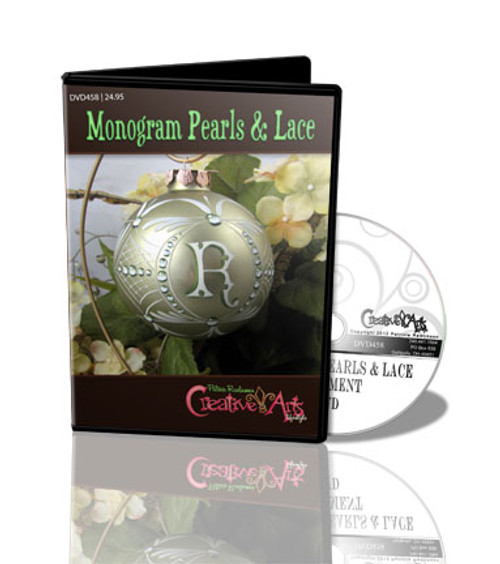 Monogram Pearls & Lace DVD & Pattern Packet - Patricia Rawlinson