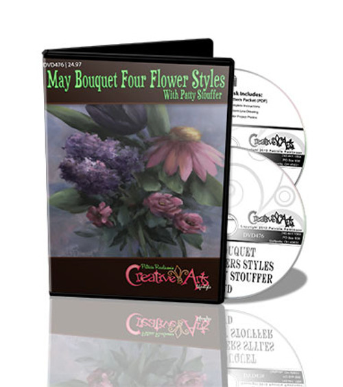 May Bouquet Four Flower Styles with Patty Stouffer DVD - Patricia Rawlinson
