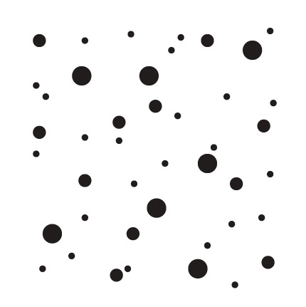 Lots of Dots Art Stencil 6 x 6