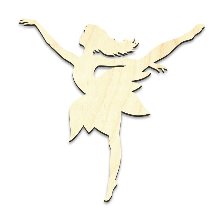 Dancing Fairy Figure Surface - Small - 5-1/4" x 5-1/4"