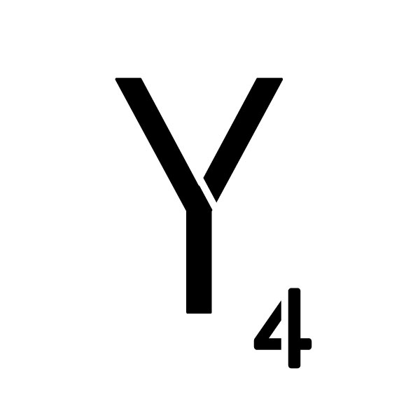 Word Game Letter Stencil - Y - 18" x 18"