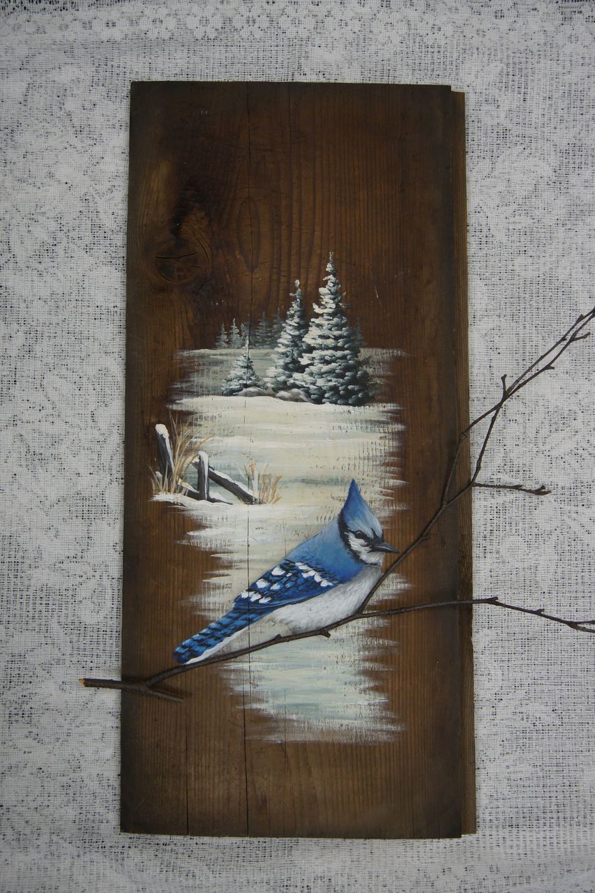 Branching Out Blue Jay - E-Packet - Wendy Fahey