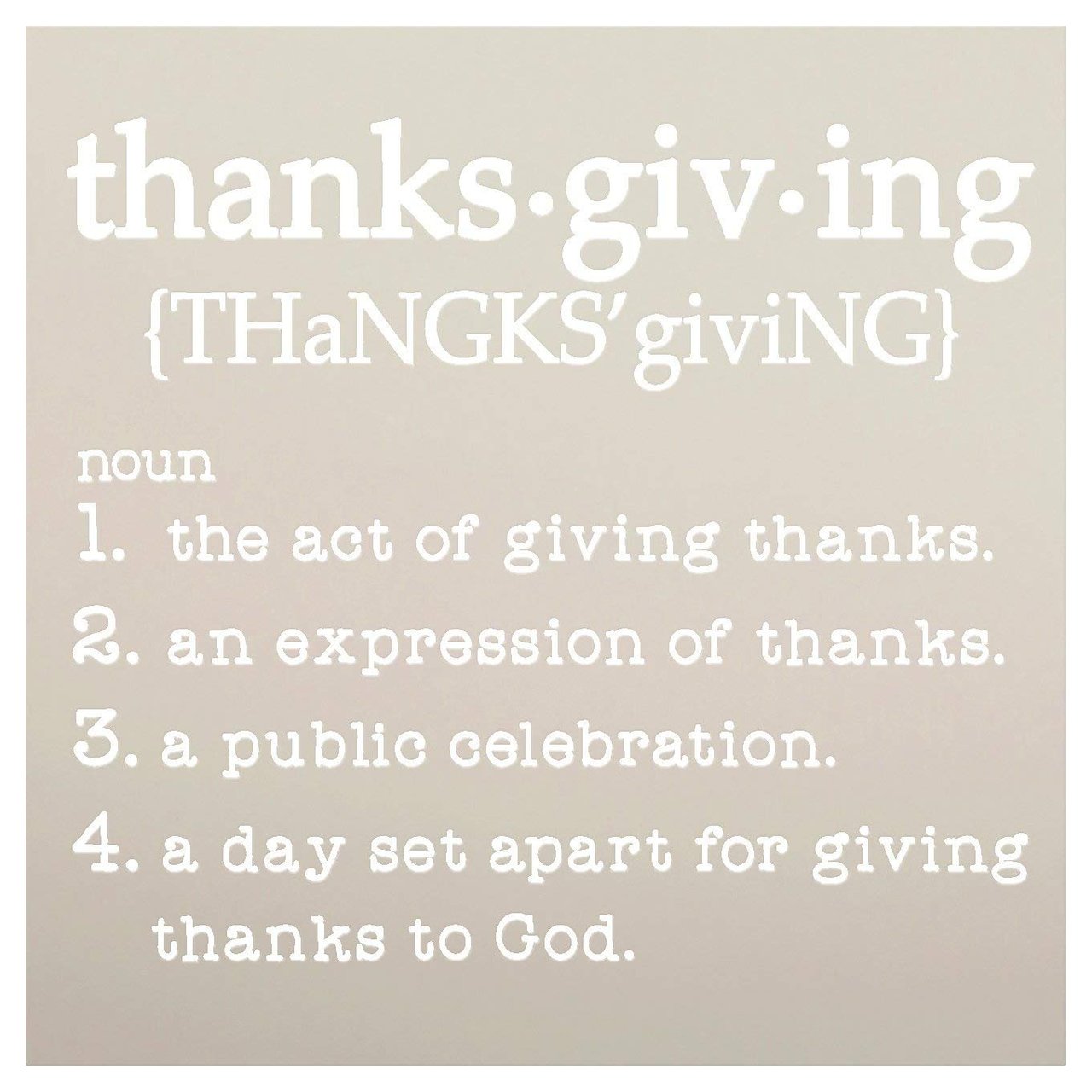 Thanksgiving Definition By StudioR12 | Reusable Word template for ...