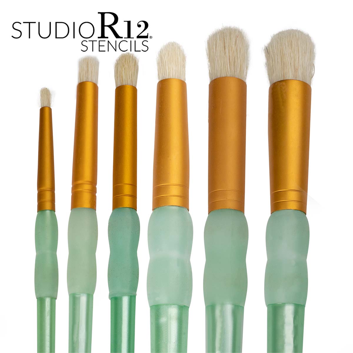 Complete kit of decorative painting brushes & tools