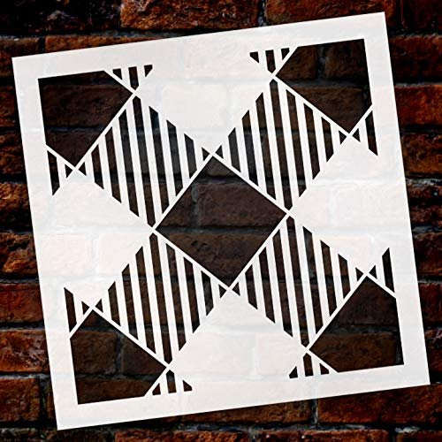 12x12 Patterned Heat Transfer Vinyl - Buffalo Plaid -Red/White -  Expressions Vinyl