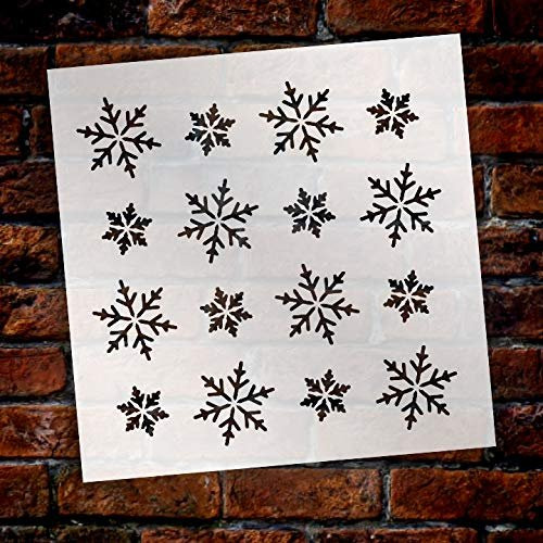 Scandinavian Joy Snowflake Stencil Christmas Stencils for Painting, Easy Christmas  Stencils, Stencils, Stencils for Wood, Easy Craft 