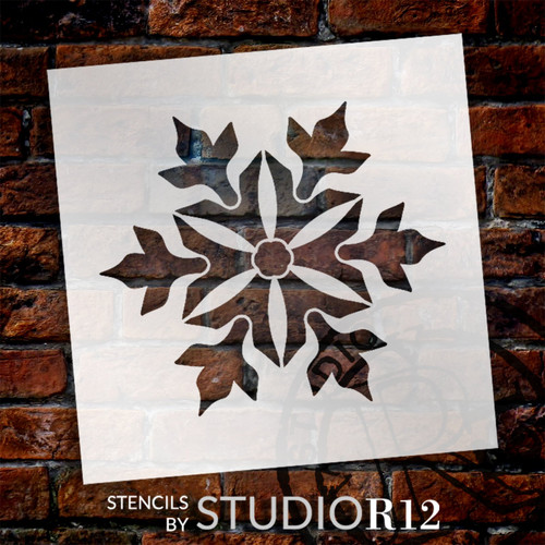 American Crafts Art Stencils American - Snowflake Copper Metal Stencil -  Yahoo Shopping