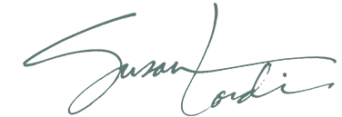 Firma scritta a mano di Susan Lordi