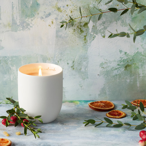 Festive Orange and Frankincense Candle slide 