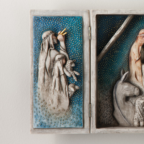 Starry Night Nativity slide 