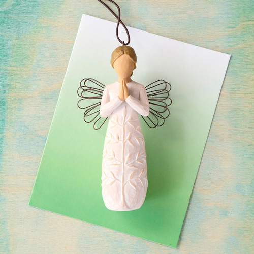 a tree, a prayer Ornament slide 